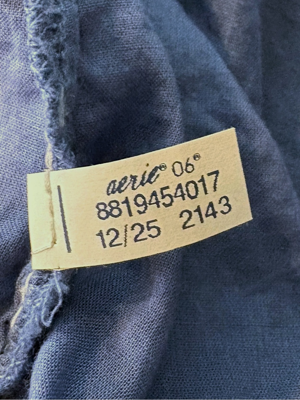 Aerie At The Barre Convertible Maxi Skirt Strapless Dress Blue M - Picture 6 of 7